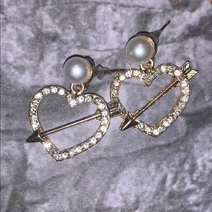 Heart earrings